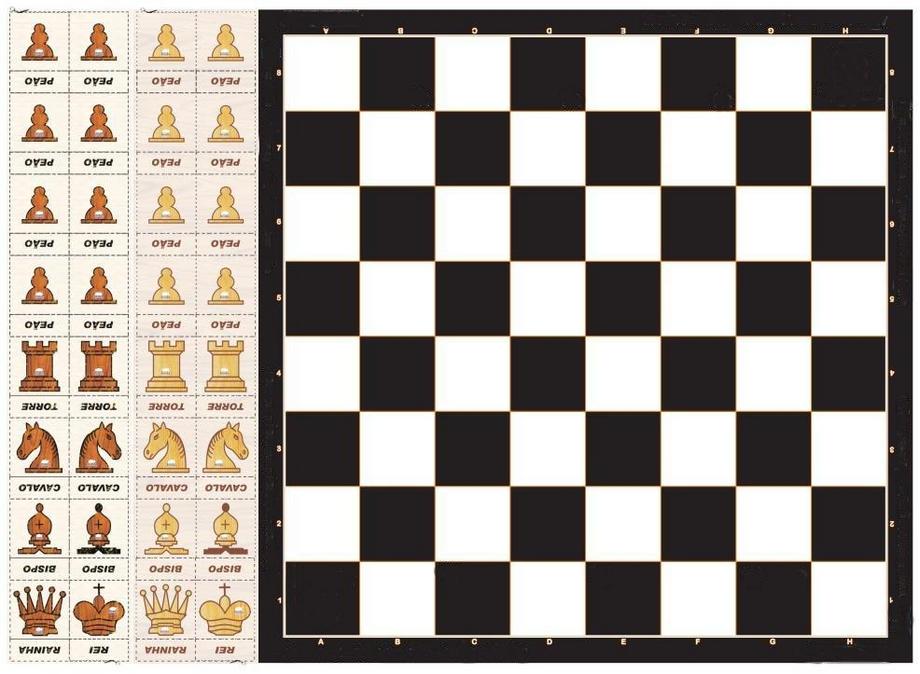 Imagens tabuleiro xadrez imprimir